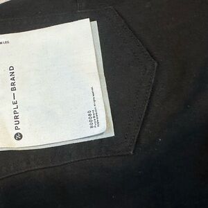 Purple Brand Men's Slim Black Jeans